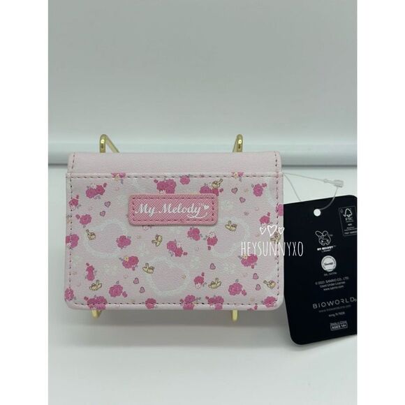 Her Universe My Melody Pastel Floral Mini Backpack Set C - Picture 4 of 12